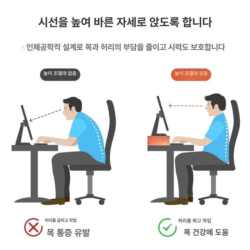 컴퓨터 코너 모니터 공간절약 데스크탑 무서리 모서리 단층조합 천공보드 포함 따뜻한 흰색 - 상세 이미지 2
