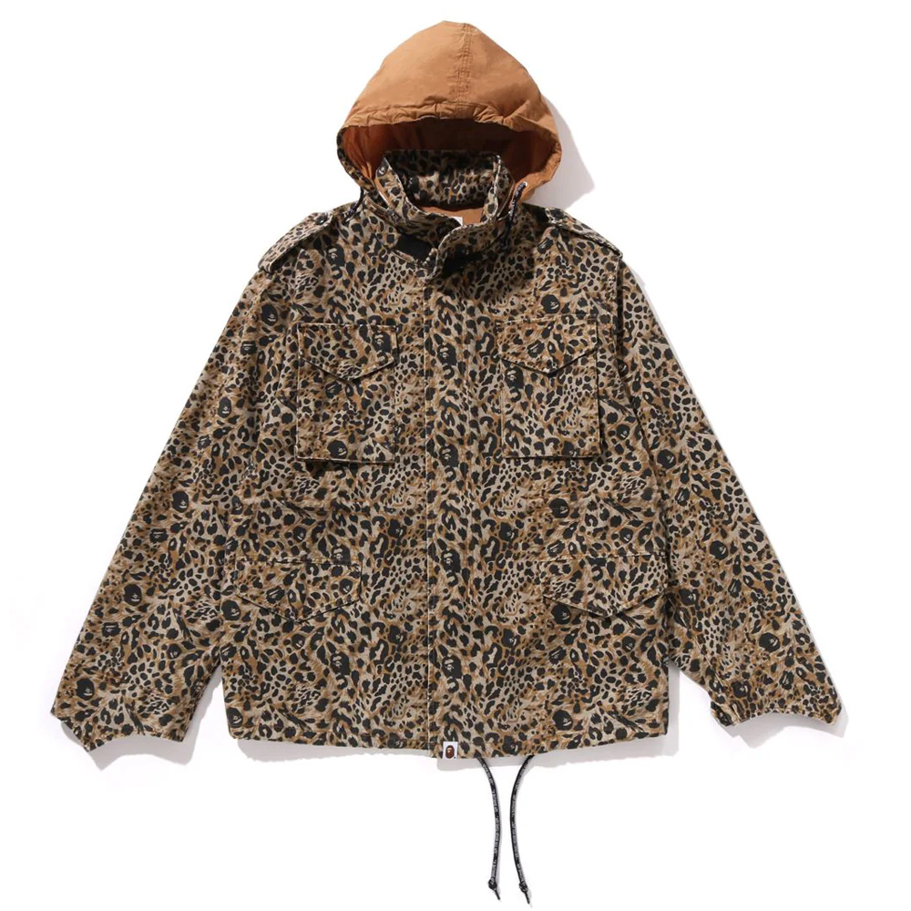 베이프 자켓 WILD LEOPARD PATTERN M-65 JACKET 1L80-140-315 - 상세 이미지 2