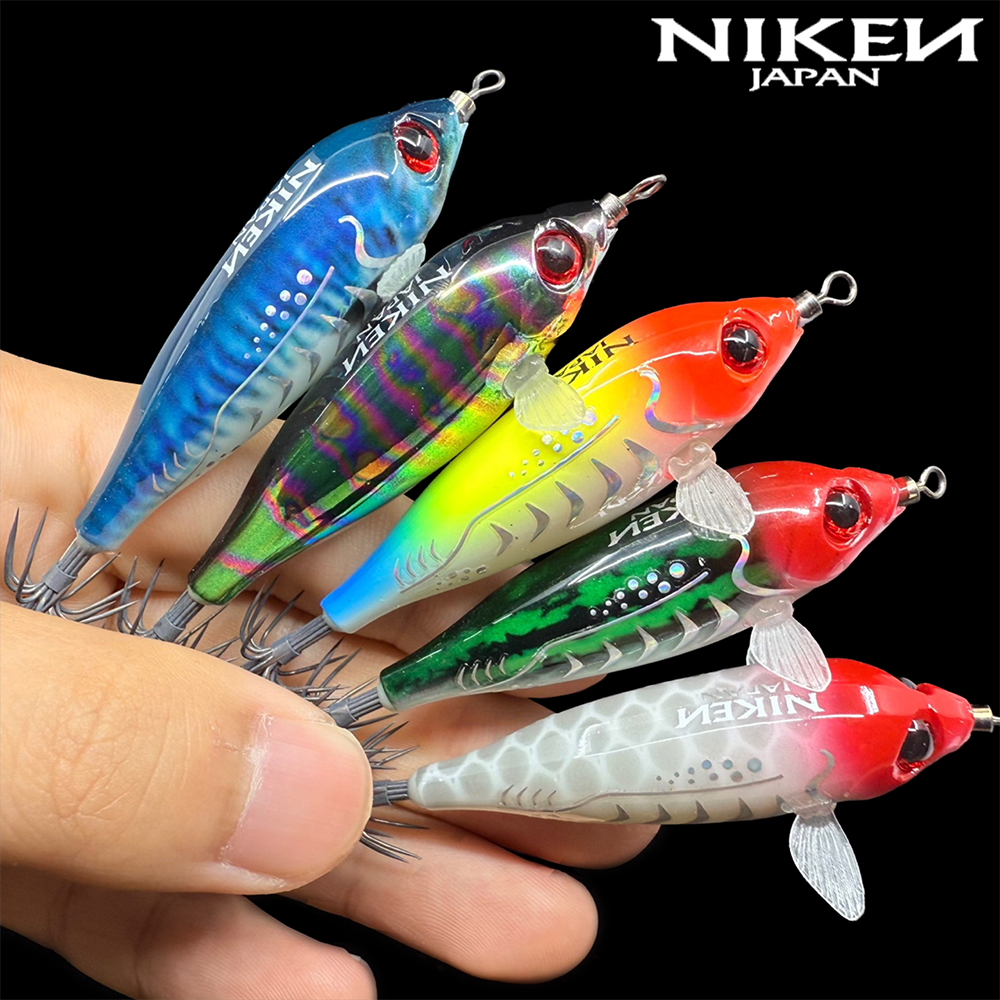 니켄 이카키드 63 쭈꾸미 갑오징어 에기 레이저 스몰 미니 문어 왕눈이 케이무라 수평에기