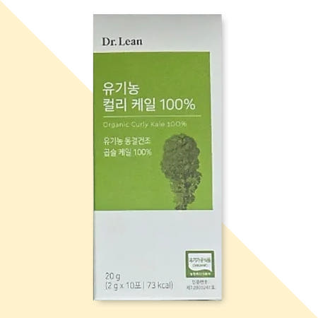 닥터린 유기농 컬리케일 분말 동결건조 유기가공식품