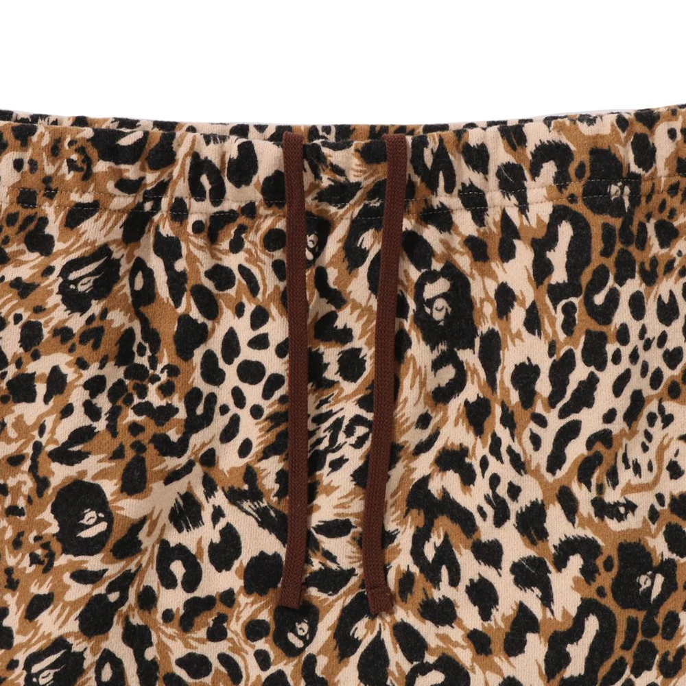 베이프 우먼즈 치마 WILD LEOPARD PATTERN SWEAT SKIRT 1L80-255-001 - 상세 이미지 4