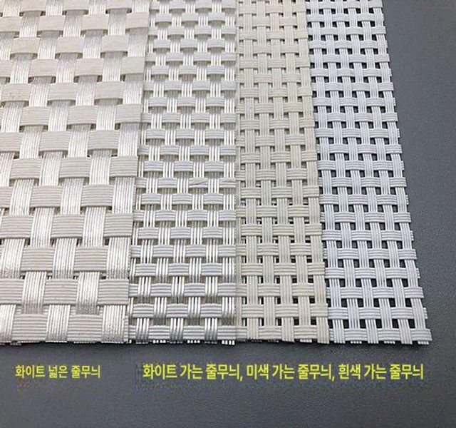 방부 PVC 울타리 고급형 펜스 산업용 세로선 난간 얇은 스트립 1mx60cm - 상세 이미지 4