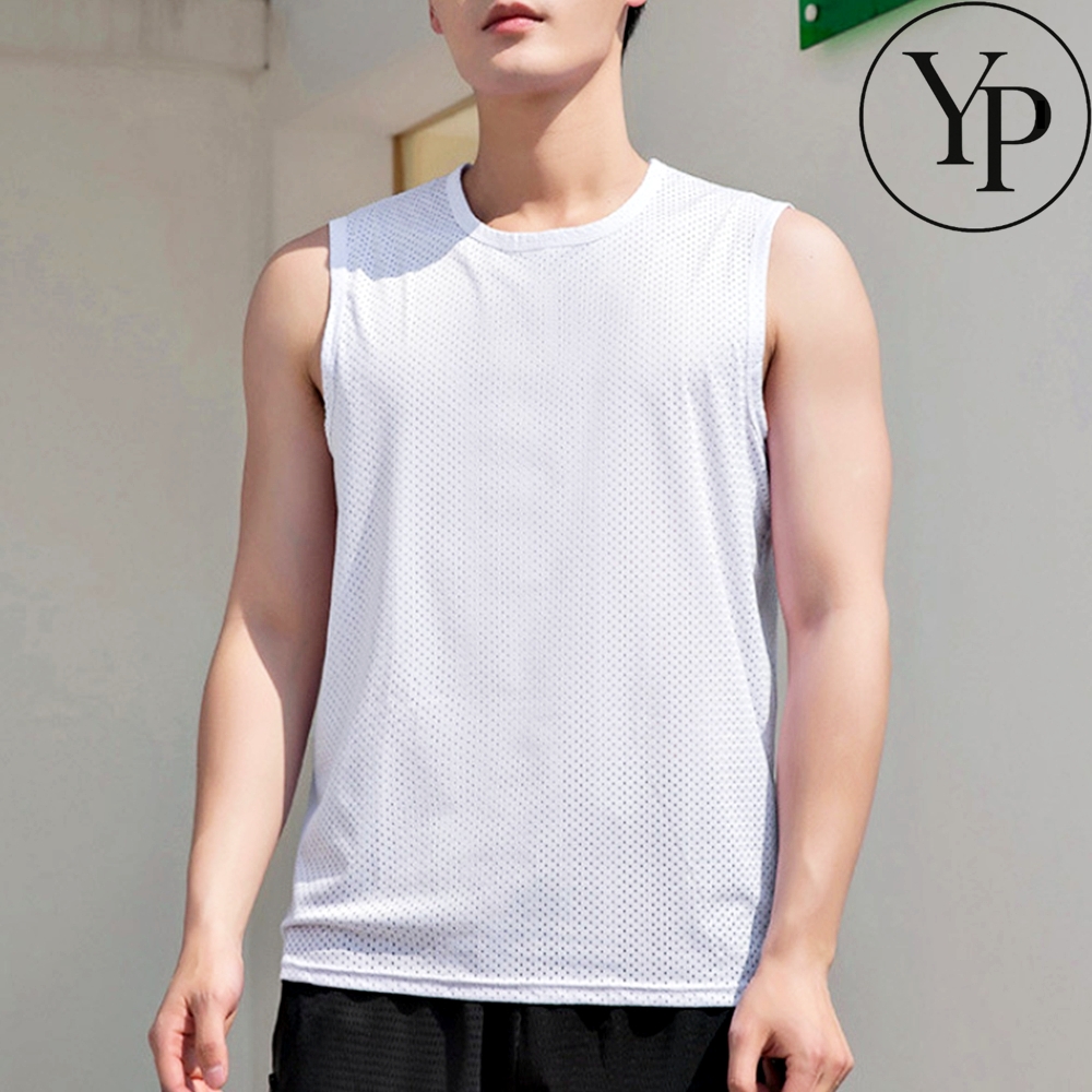 땀 배출 나시 티 냉감 런닝 메리야스 구멍 여름 남성 이너