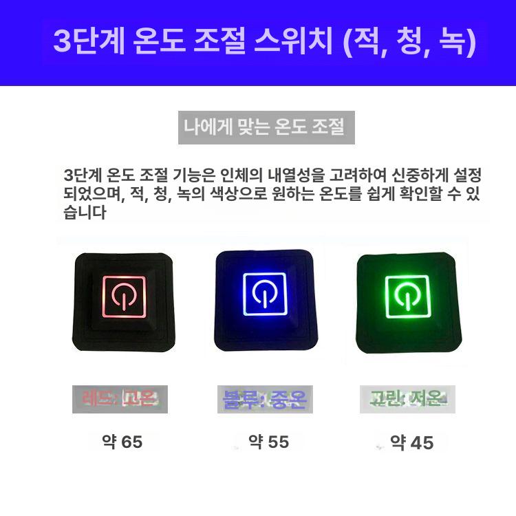 발열매트 USB 온열 깔창 양말 담요 보온 차박 발열 1대2 발열판 스위치제외 - 상세 이미지 4