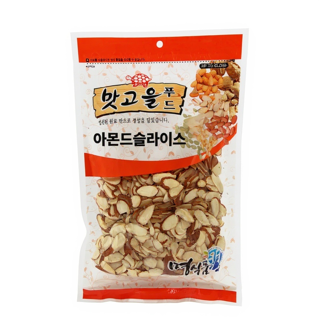 명식품본사 아몬드슬라이스 대포장 AAA급 껍질 가루없는 품질만 고집 1kg, 5개 - 메인 이미지