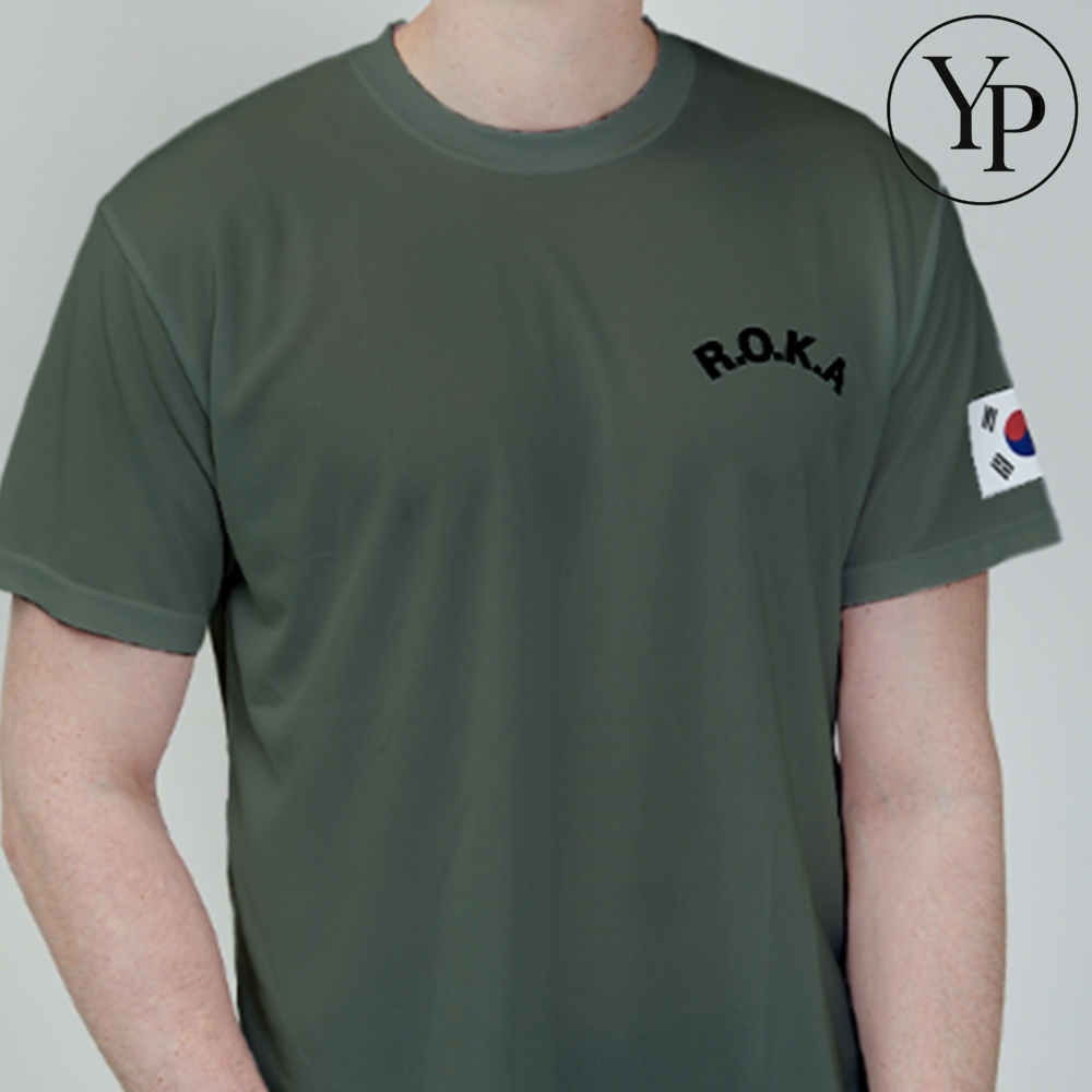로카 반팔 티 ROKA 군인 밀리터리 군대 티셔츠 육군 군용 특전사 - 상품 이미지