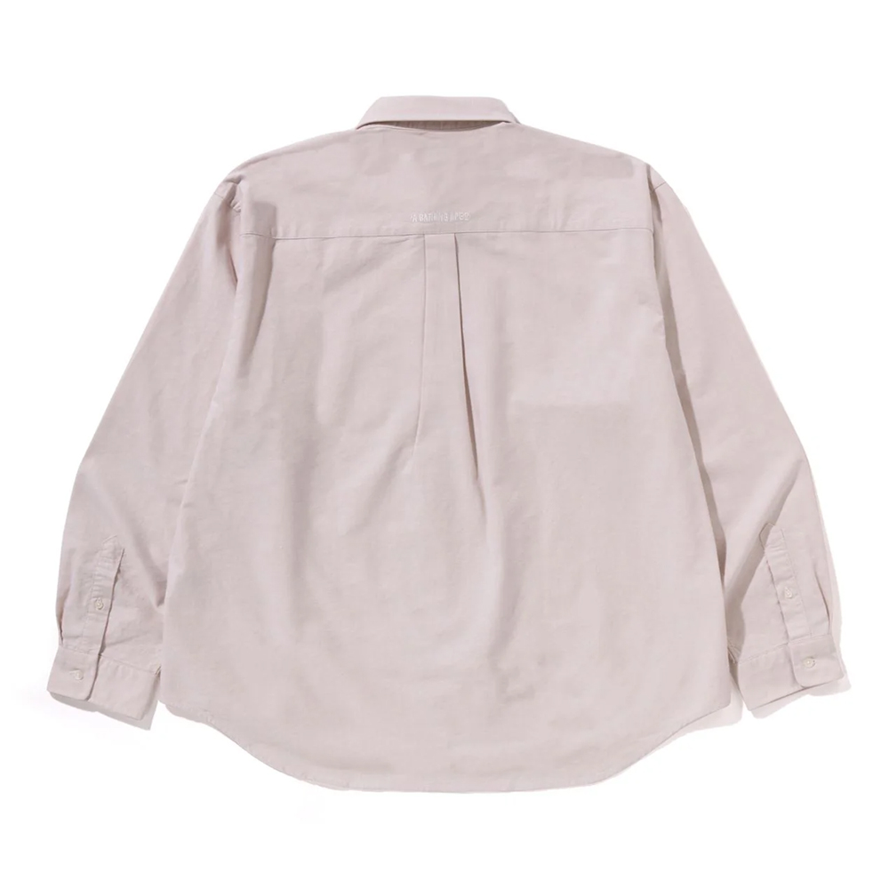 베이프 셔츠 ONE POINT OXFORD LS SHIRT 1L80-131-002 - 상세 이미지 5
