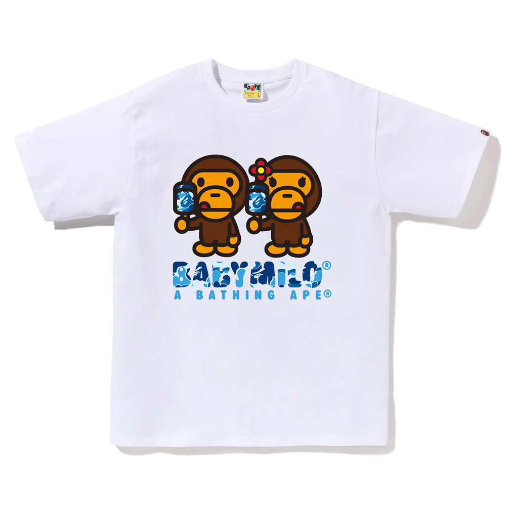베이프 반팔티 ABC CAMO BABY MILO ICE POP SUMMER TEE 2L72-110-009 - 상세 이미지 3