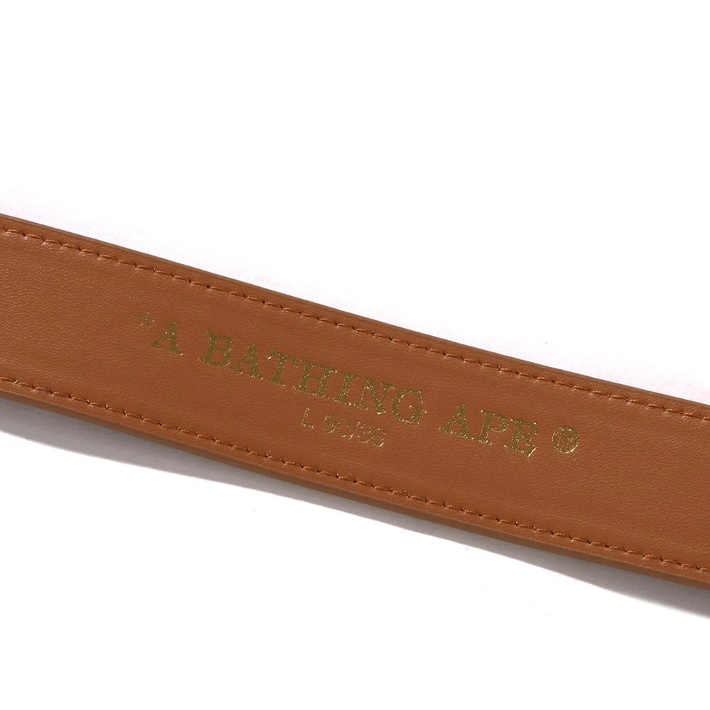 베이프 벨트 WILD LEOPARD PATTERN LEATHER BELT 1L80-188-001 - 상세 이미지 4
