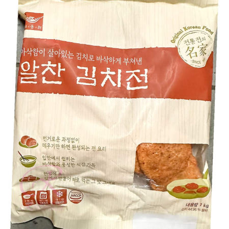 상세참조 로즈밀 김치전 30g 34개입 1K x10p 배추전 즉석조리식품