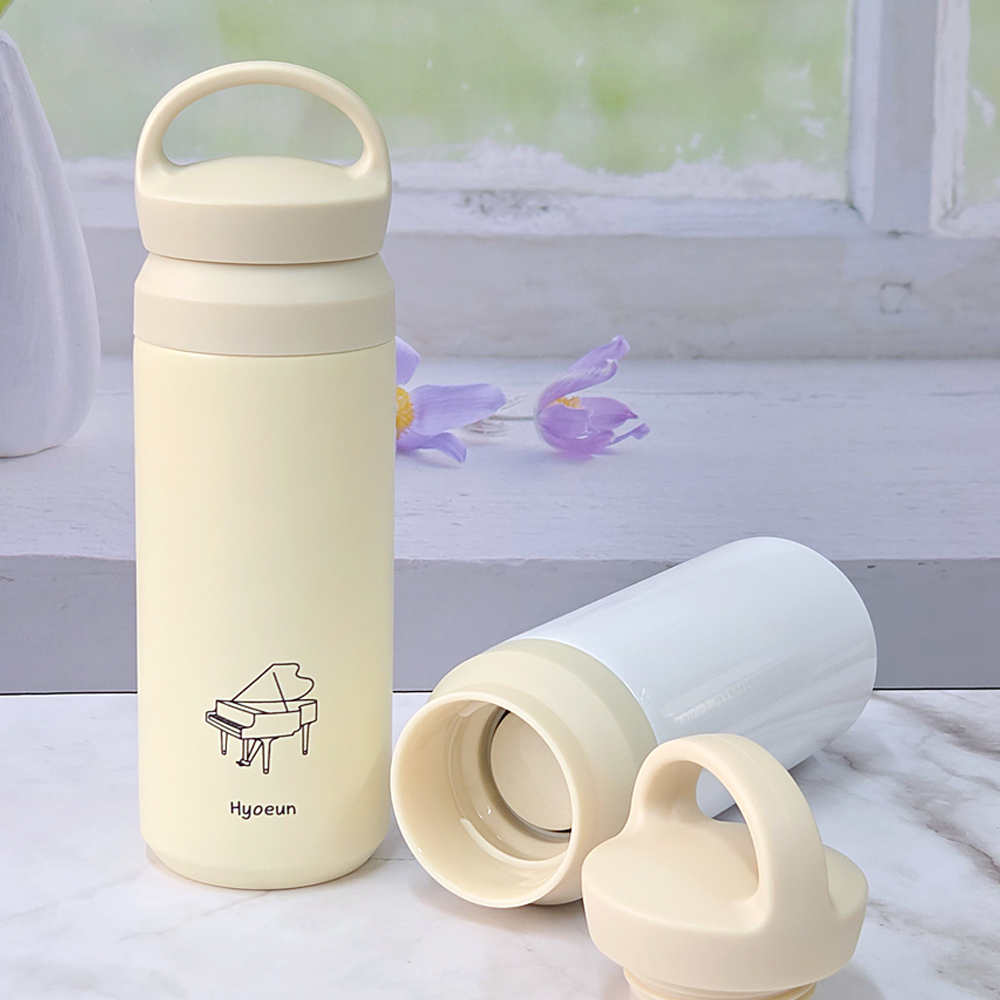 포토텀블러 송년회 단체기념품 커스텀 텀블러굿즈 일자형 590ml - 상세 이미지 4