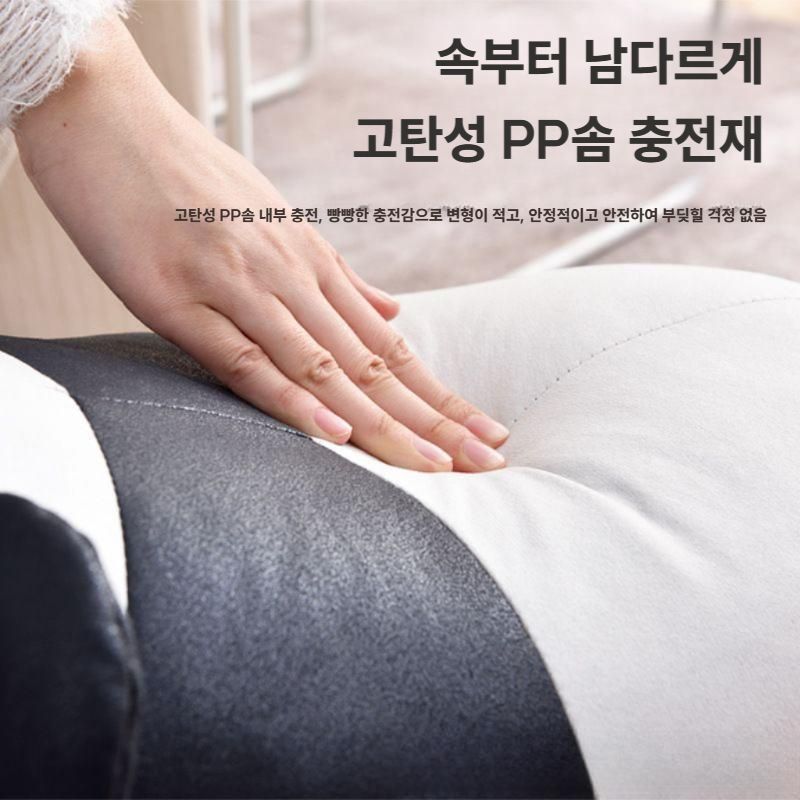 판다의자 동물 모양 보조의자 풋스툴 집들이 선물 소품 - 상세 이미지 3
