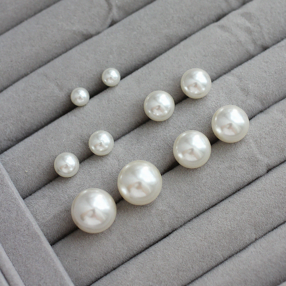 진주귀걸이 5종 세트 6mm 8mm 10mm 12mm 14mm - 상세 이미지 3