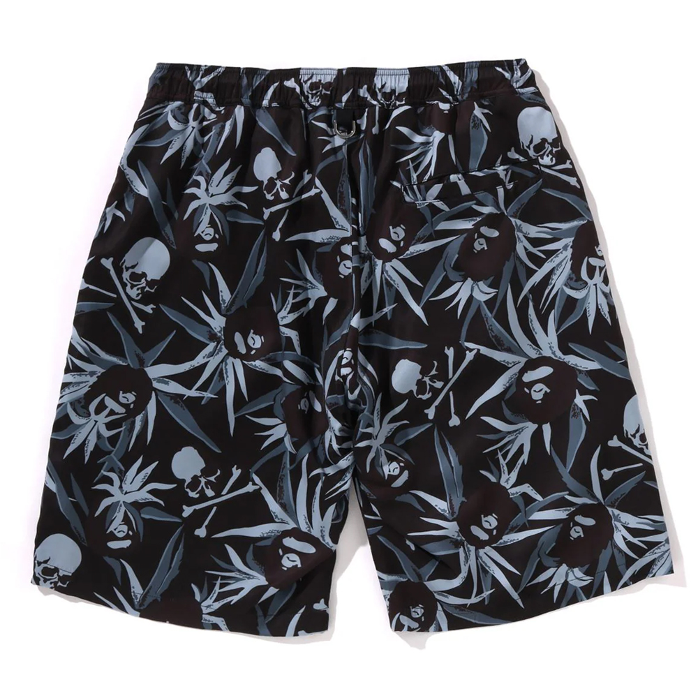 베이프 X MMJ 반바지 ROPICAL SKULL CAMO RELAXED FIT SHORTS 16TH 1L23-153-903 - 상세 이미지 2