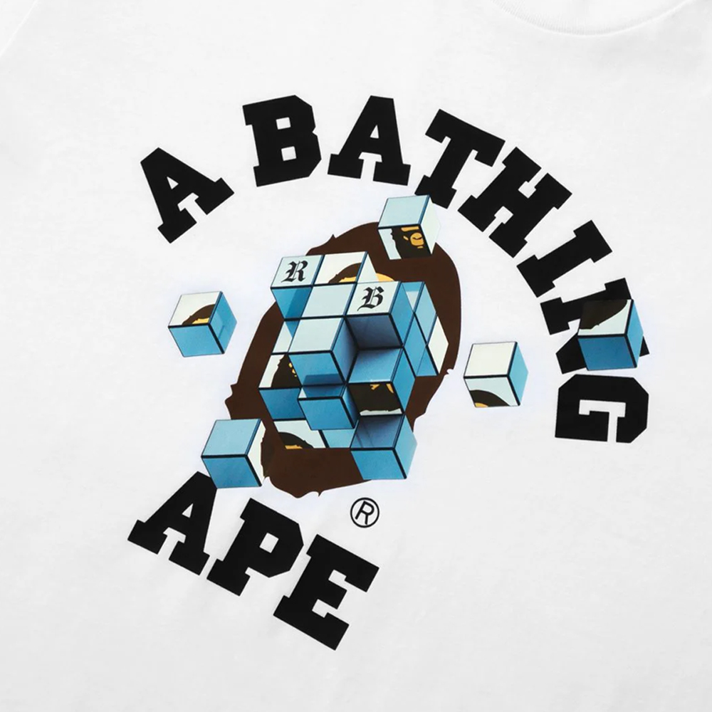 베이프 X 88RISING 반팔티 RICH BRIAN COLLEGE RELAXED FIT TEE 1L23-110-936 - 상세 이미지 3