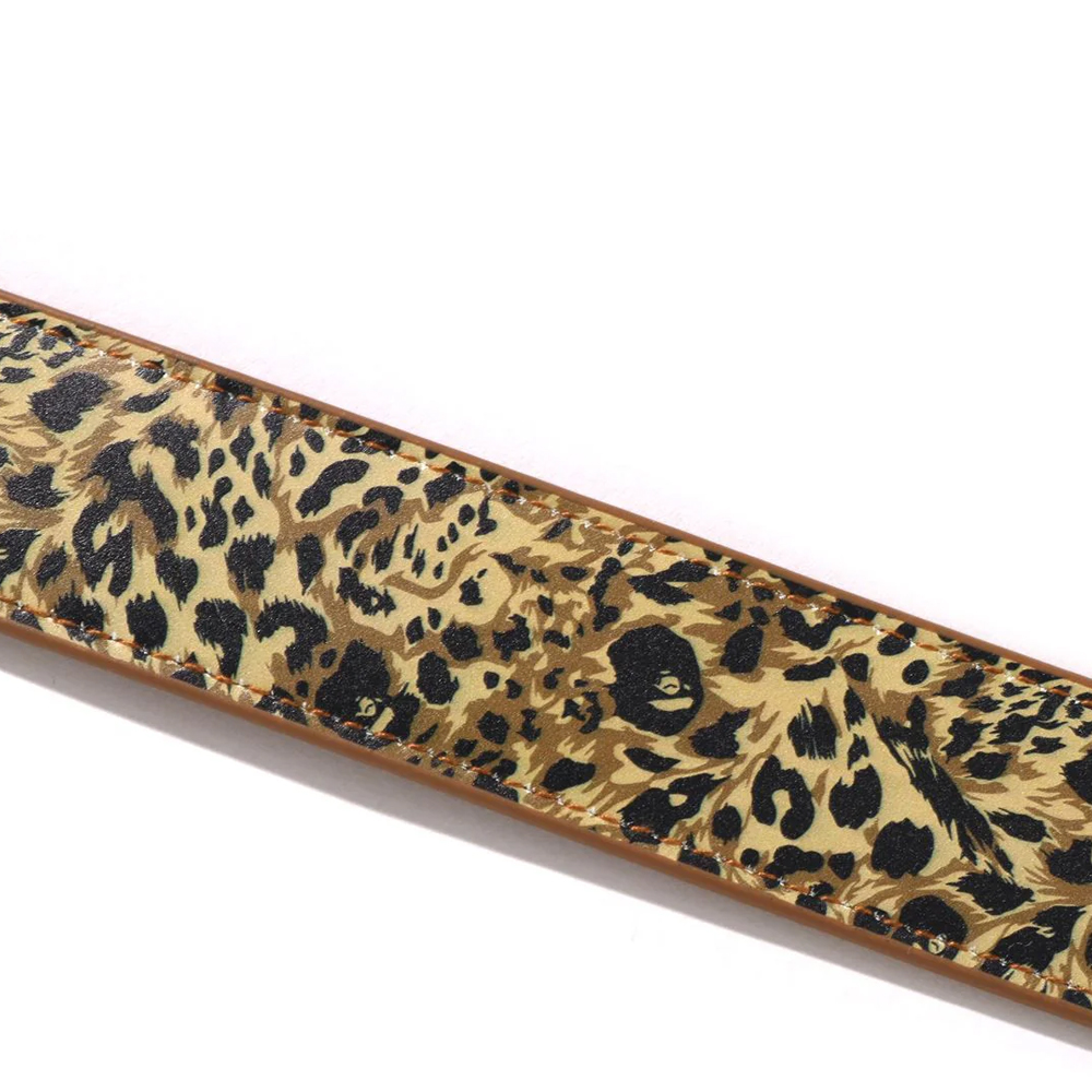 베이프 벨트 WILD LEOPARD PATTERN LEATHER BELT 1L80-188-001 - 상세 이미지 3