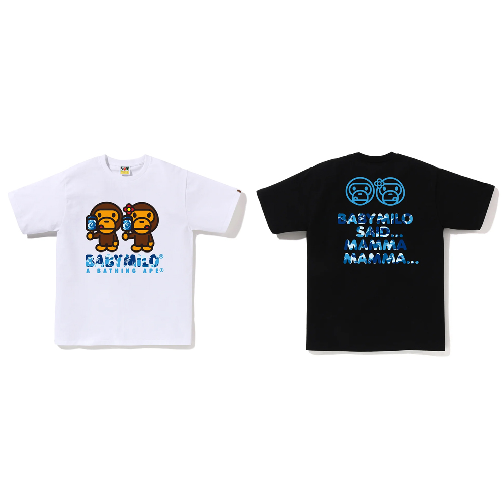 베이프 반팔티 ABC CAMO BABY MILO ICE POP SUMMER TEE 2L72-110-009 - 상세 이미지 5