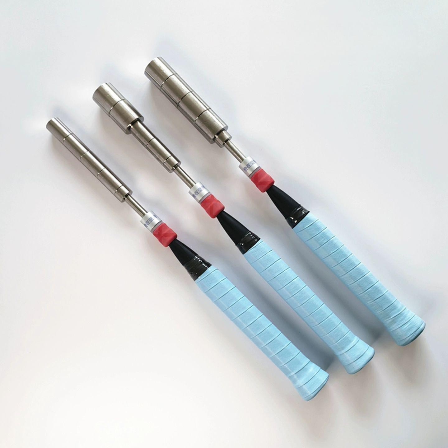 배드민턴 스윙 연습 스매싱 라켓 근력 천장 리턴볼 275g 발력 훈련기 소리없음 중량 - 상품 이미지