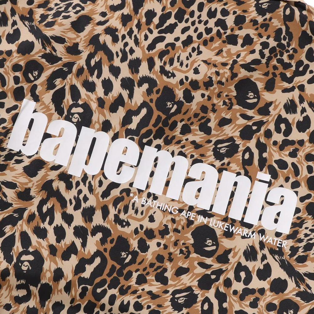 베이프 자켓 WILD LEOPARD PATTERN COACH JACKET 1L80-140-306 - 상세 이미지 4