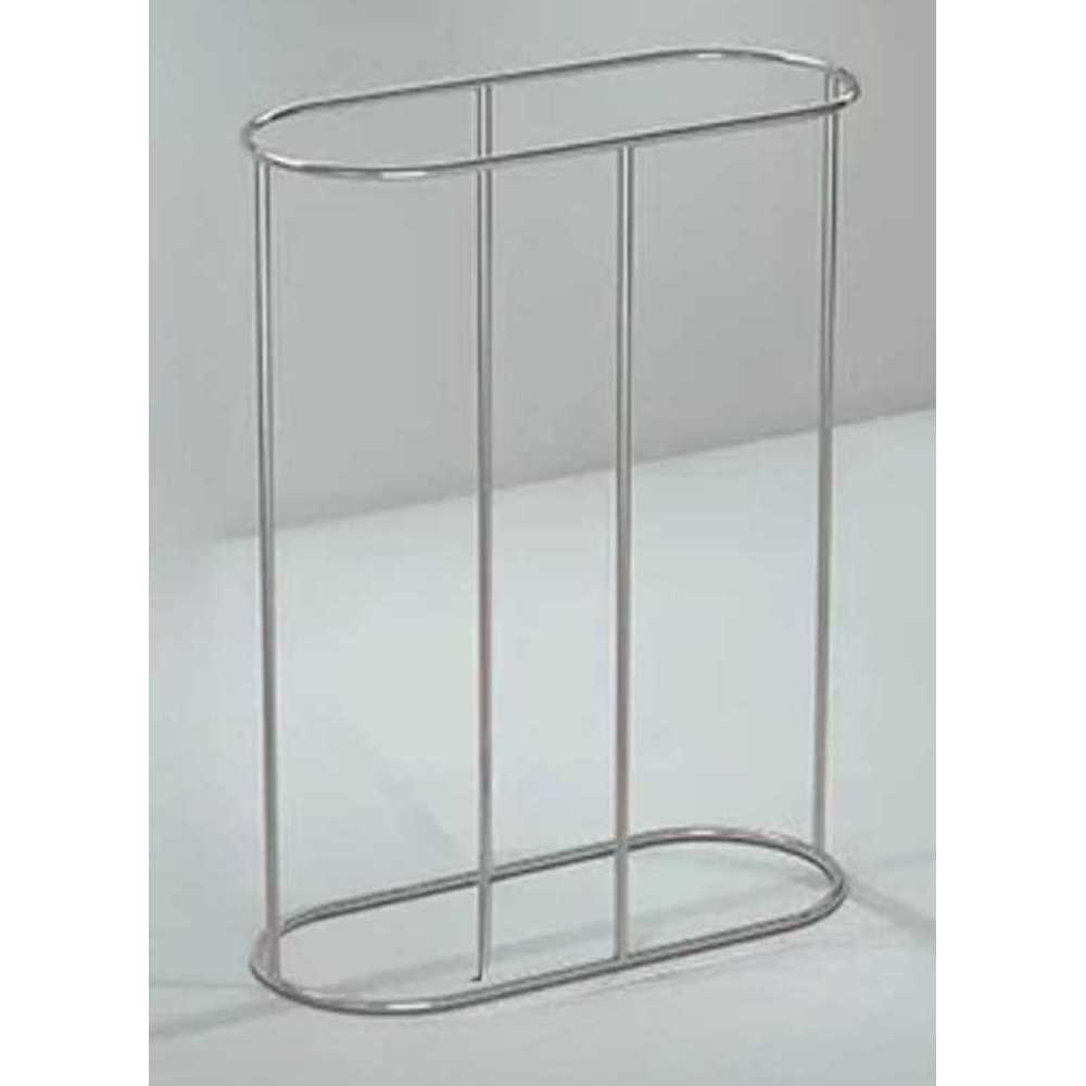 옷가게 행거 스텐드 스텐 실버 코너 매장용 옷방 백관 100x50x140cm - 상품 이미지