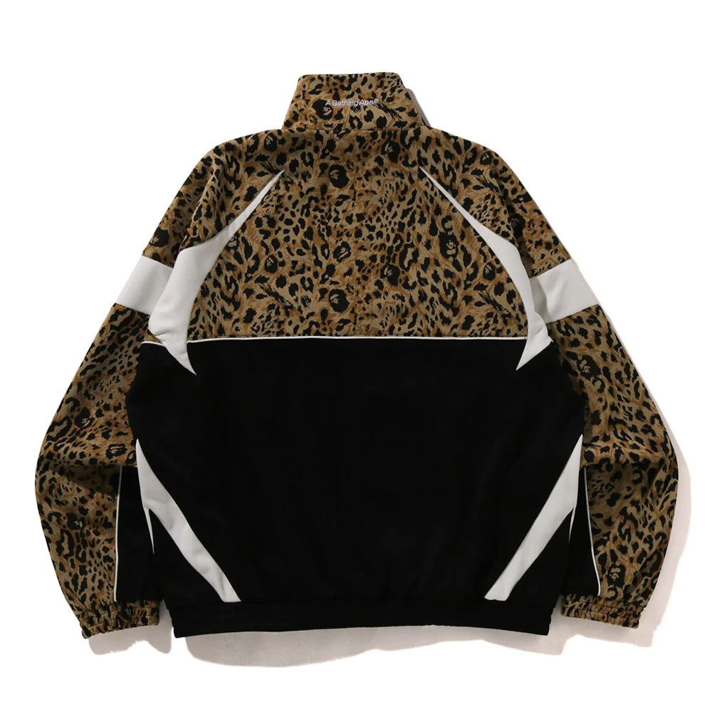 베이프 자켓 WILD LEOPARD PATTERN RELAXED FIT TRACK JACKET 1L80-115-318 - 상세 이미지 3