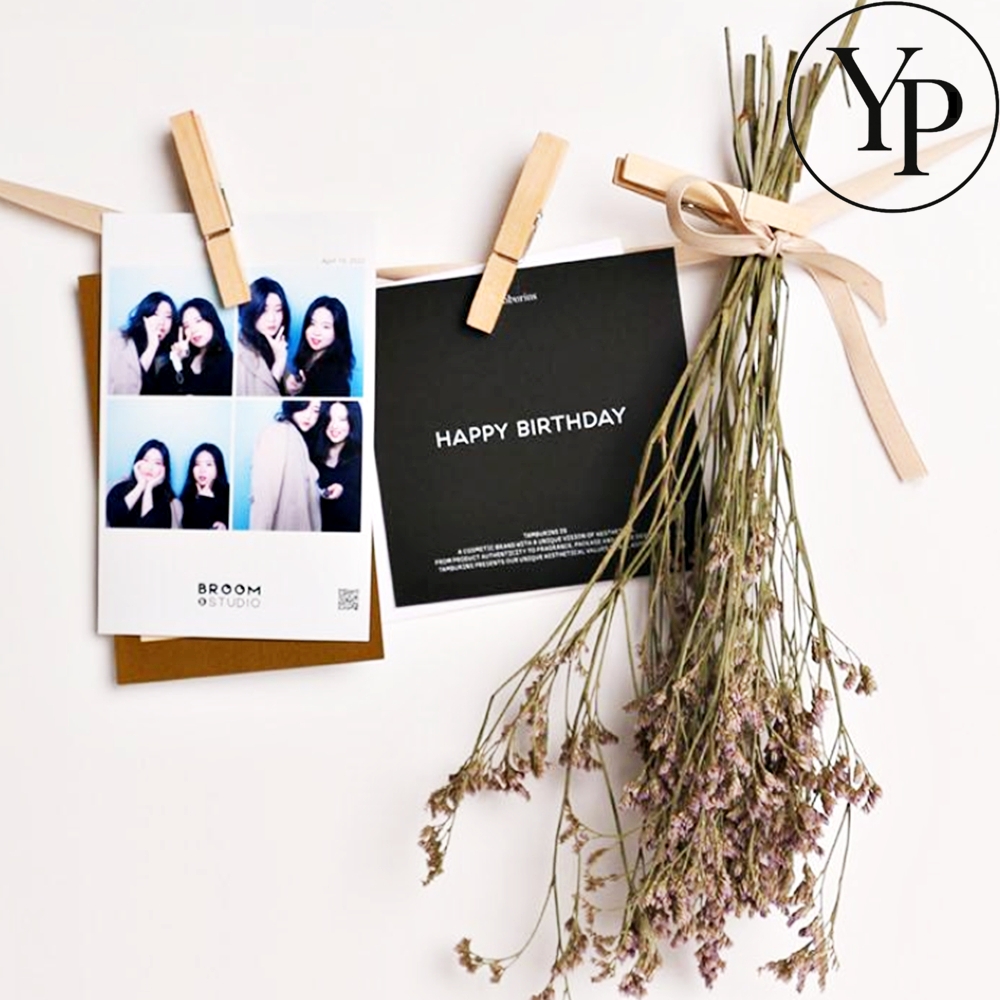 폴라로이드 사진 걸이 벽 네컷 붙이기 포토 집게 홀더 노끈 가랜드