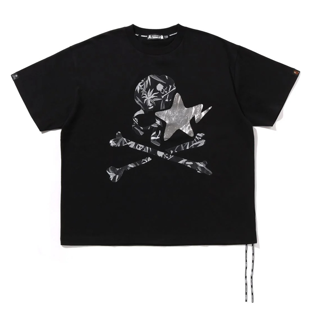 베이프 X MMJ 반팔티 LOGO TROPICAL SKULL CAMO RELAXED FIT TEE 16TH 1L23-109-913 - 메인 이미지