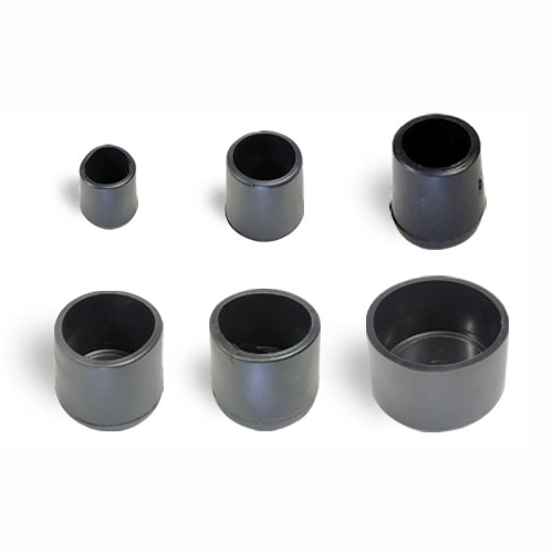 PVC 연질 원형 고무캡 9mm 18개 파이프마개 고무발 마개 - 메인 이미지
