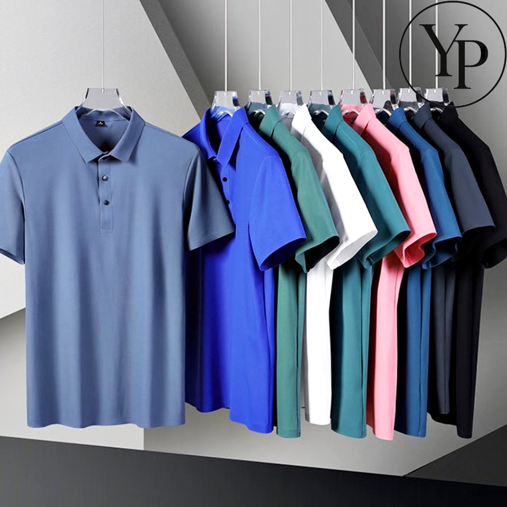 여름 작업복 쿨톤 반팔 시원한 카라티 상의 근무복 반팔 - 상품 이미지