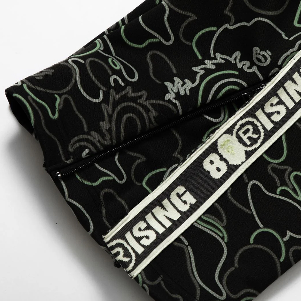 베이프 X 88RISING 바지 GLOW IN THE DARK CAMO TRACK PANTS 1L23-152-909 - 상세 이미지 4