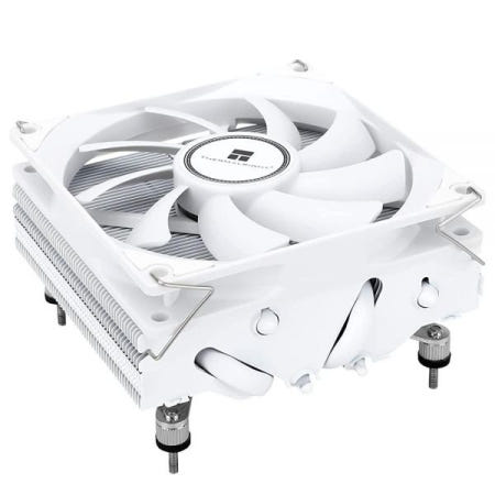 [해외]Thermalright AXP90-X53 화이트 로우 프로파일 CPU 에어 쿨러, 높이 53mm, TL-9015W 슬림 PWM 팬, AGHP 3.0 기술, ITX 방열판 A