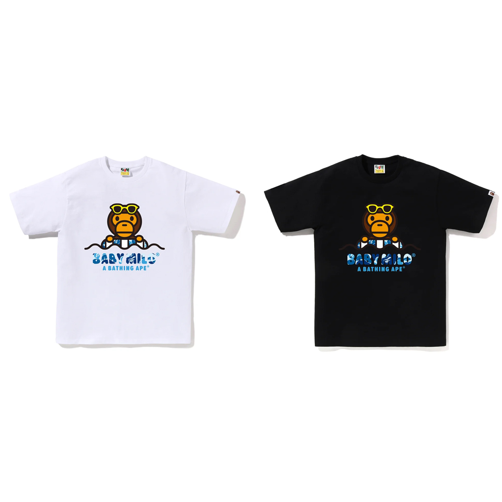 베이프 반팔티 ABC CAMO BABY MILO FLOAT SUMMER TEE 2L72-110-010 - 상세 이미지 5