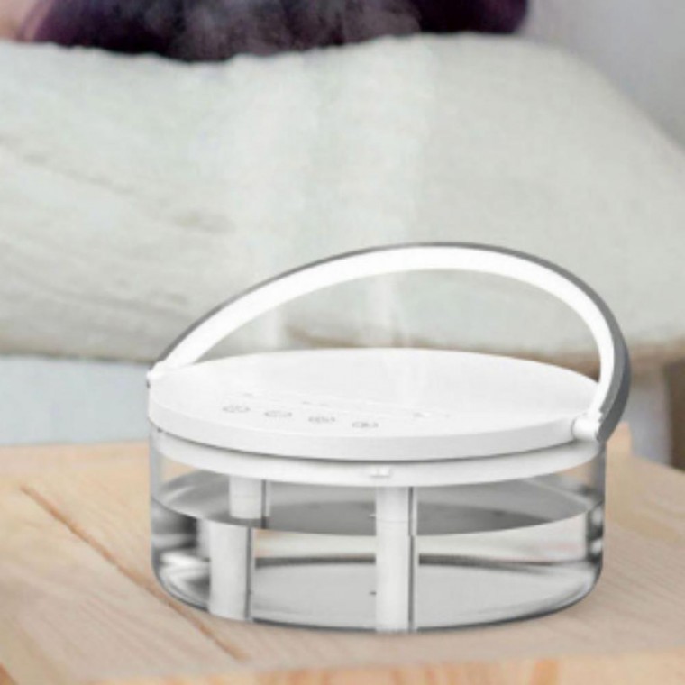 무드등 대용량 초음파 충전식 가습기 무선 핸들형