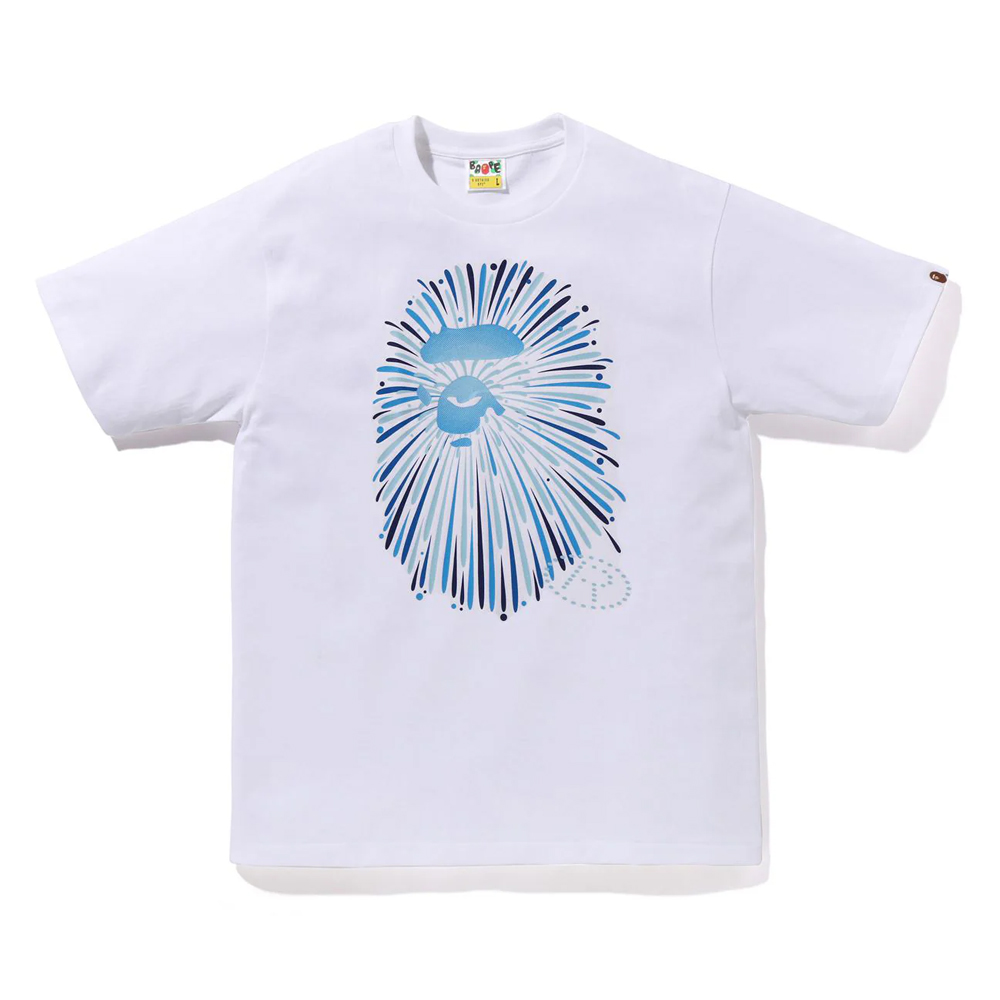 베이프 반팔티 APE HEAD FIREWORK TEE 1 1L72-110-025 - 상세 이미지 5