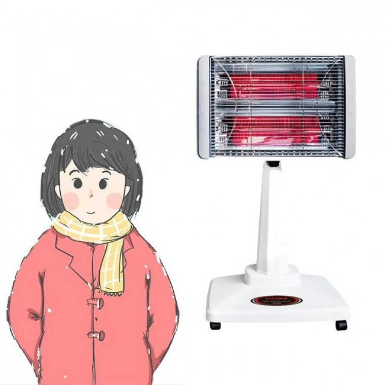 고효울 난방으로 다양한 장소에서 사용되는 전기히터 - 메인 이미지