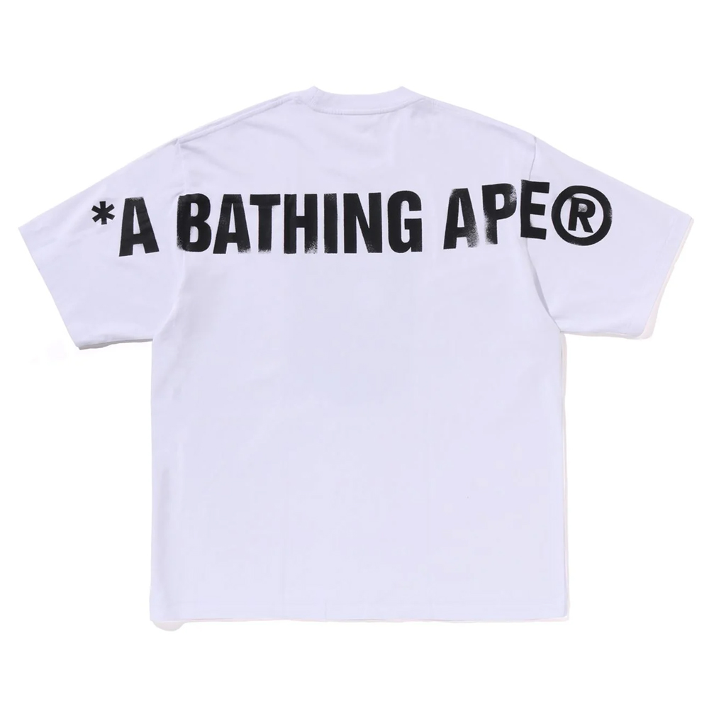 베이프 반팔티 SPRAY PRINT APE HEAD RELAXED FIT TEE 2 1L80-110-334 - 상세 이미지 4
