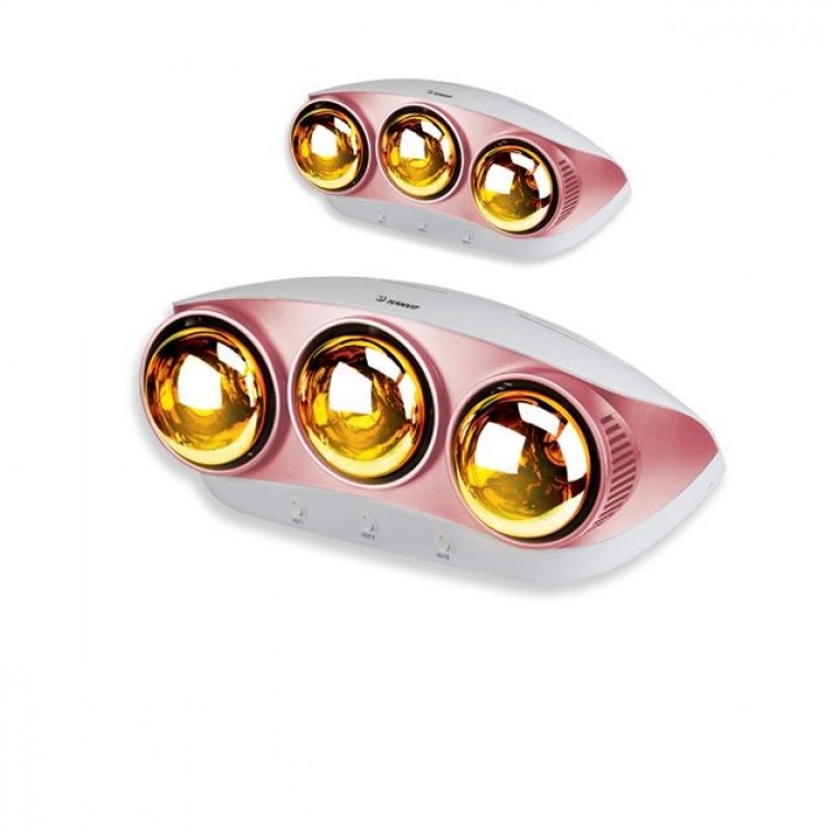 숙박업소 추운 욕실에 설치하는 3구 욕실히터 X 2개입