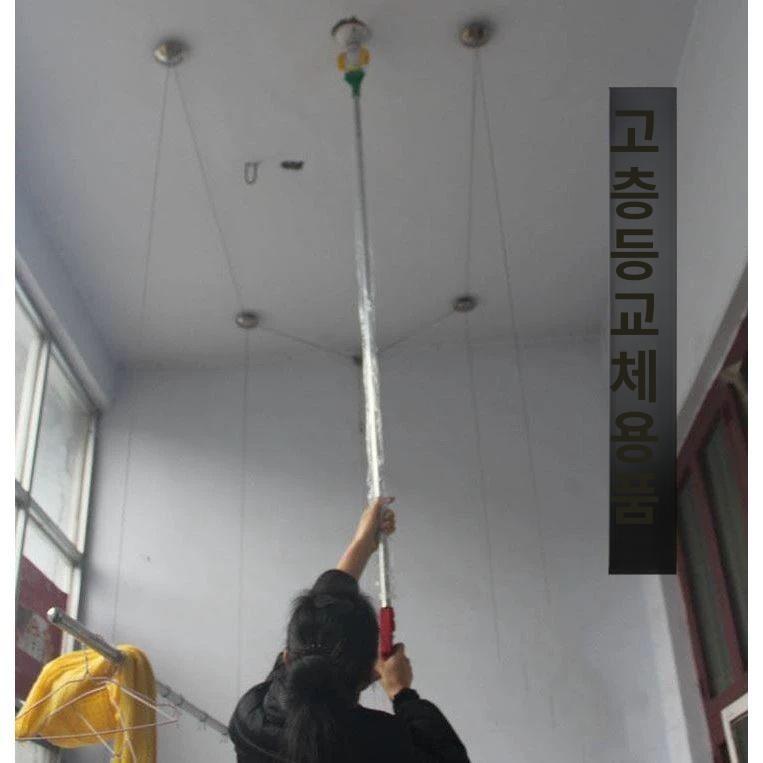 과일 수확집게 감따는장대 수확 따는도구 사과 감따는 이중절 1.8-3m - 상세 이미지 3