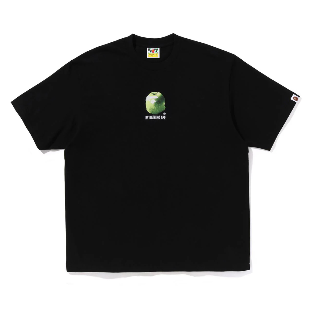 베이프 반팔티 APPLE GRAPHIC BY BATHING APE RELAXED FIT TEE 1L80-110-308 - 메인 이미지