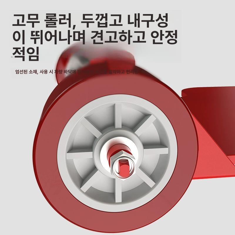 에어 자키 자동차 휴대용 직선형 타이어 공압잭 정비 3T 반원 손잡이 기압 - 상세 이미지 4