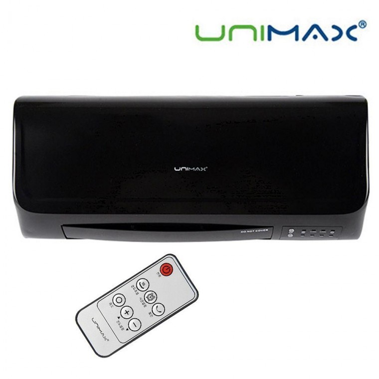 WD 유니맥스829 리모컨 벽걸이 PTC 온풍기