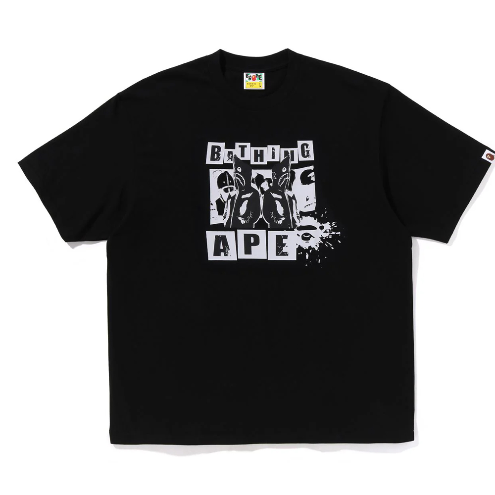베이프 반팔티 GRAFFITI BAPE LOGO RELAXED FIT TEE 2 1L80-110-342 - 메인 이미지