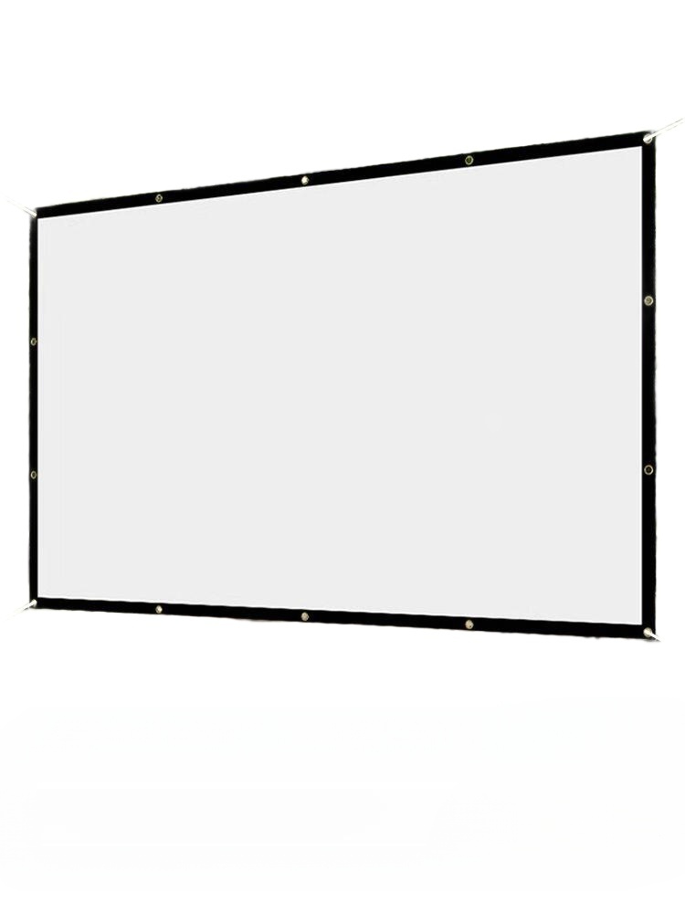 대형 빔 스크린 윤씨네 프로젝터 매립형 강당용 족자 150inch 16 9 포함 두꺼운 밀크화이트 양면 화이트