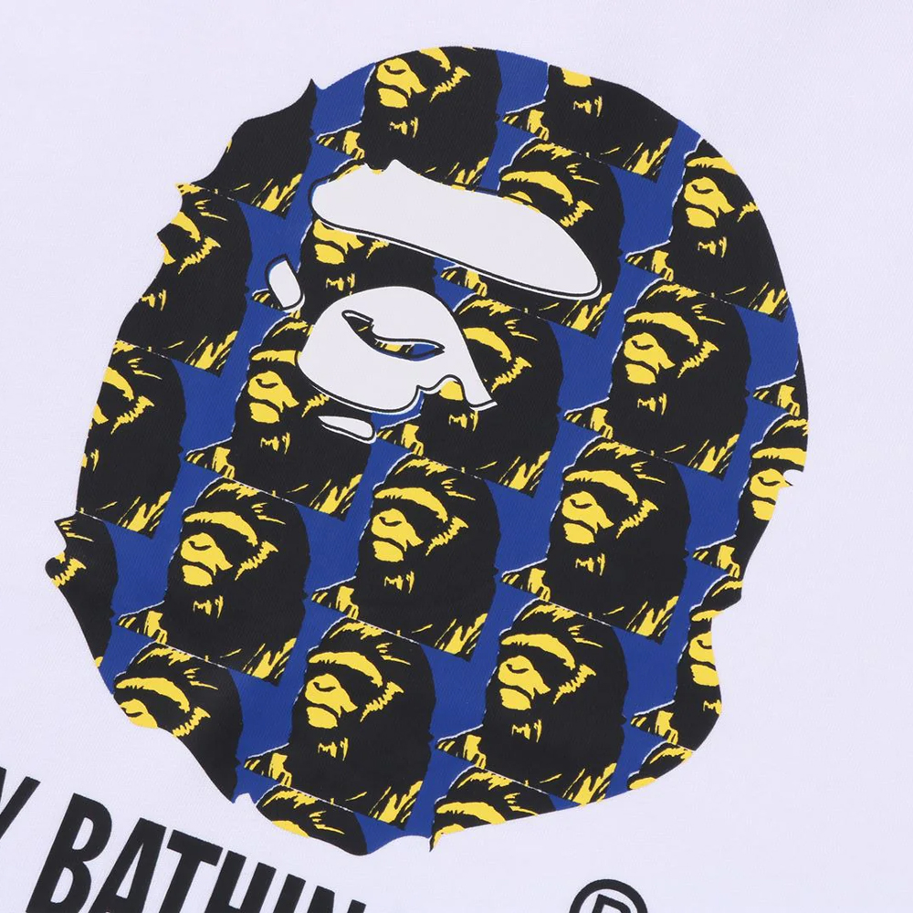 베이프 반팔티 APE HEAD PATTERN BY BATHING APE RELAXED FIT TEE 1L80-110-309 - 상세 이미지 4