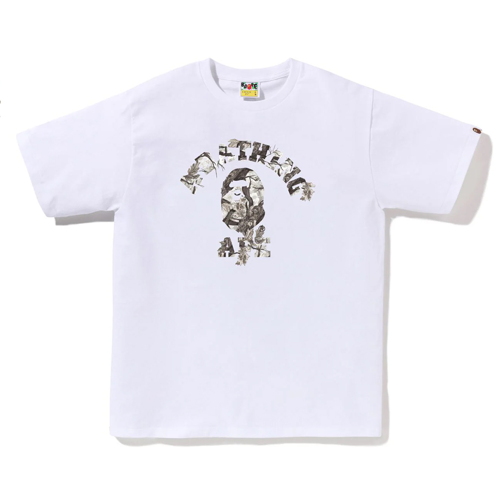 베이프 반팔티 TREE EDGE CAMO COLLEGE TEE 1L80-110-030 - 상세 이미지 4