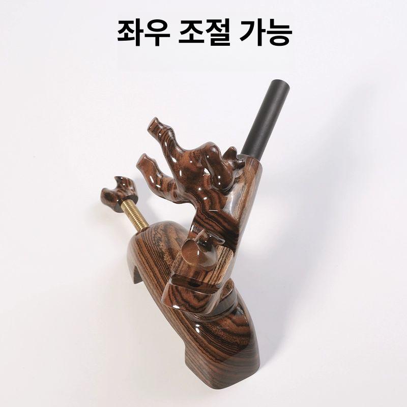 좌대 클램프 중층 만력 만능횡목낚시통 민물 낚싯대 받침틀 검은 감귤 오른손형+전 쐐기 - 상세 이미지 4