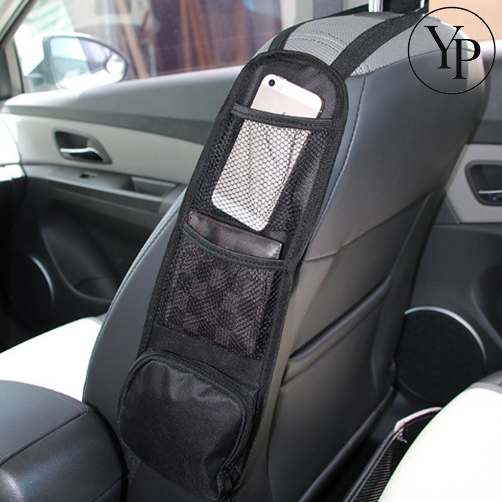 차량 사이드 포켓 틈새 수납 시트 걸이 메쉬 사이드 정리 시트백