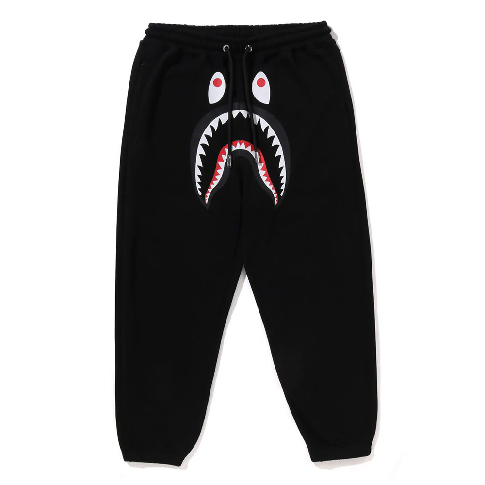 베이프 바지 SHARK RELAXED FIT SWEAT PANTS 1L80-152-321 - 상품 이미지