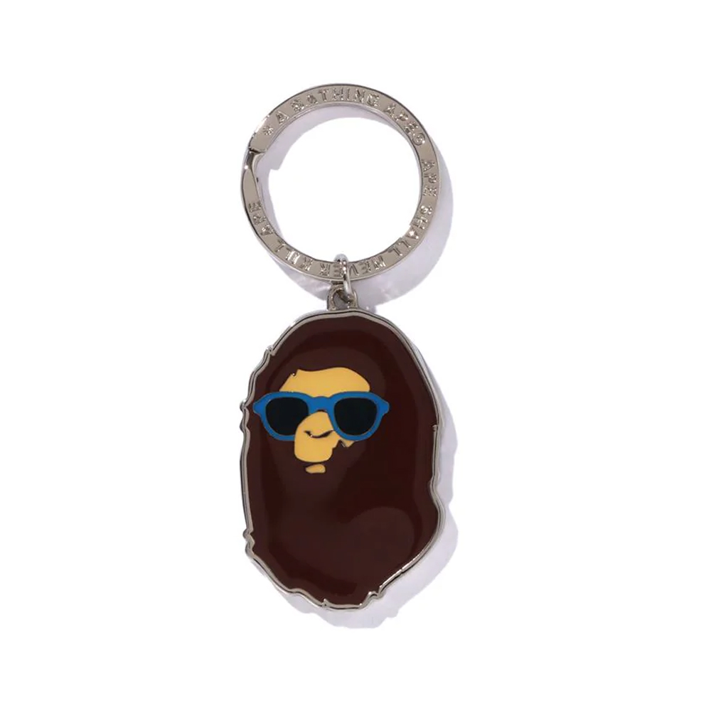 베이프 키체인 RESORT APE HEAD METAL KEYCHAIN 1L70-182-004 - 메인 이미지