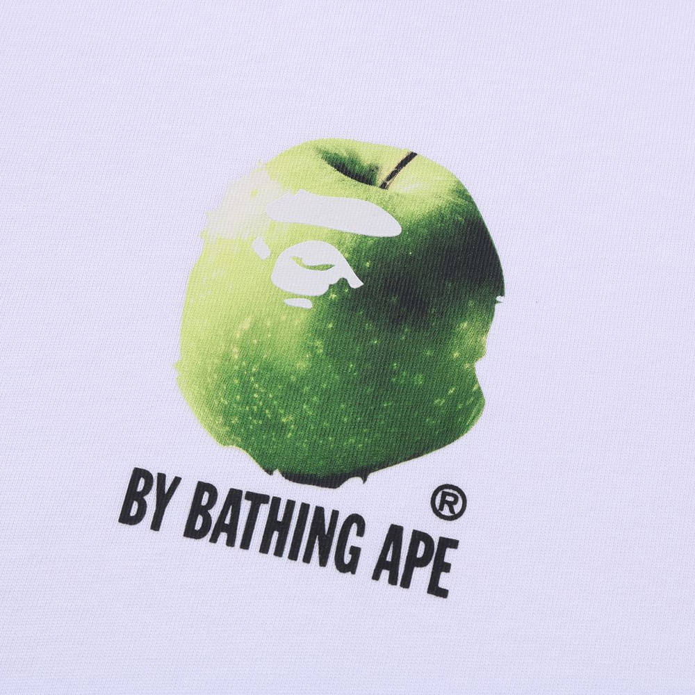 베이프 반팔티 APPLE GRAPHIC BY BATHING APE RELAXED FIT TEE 1L80-110-308 - 상세 이미지 4